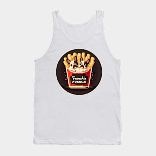 Frenchie fries #1 - French bulldogs & French fries Tank Top